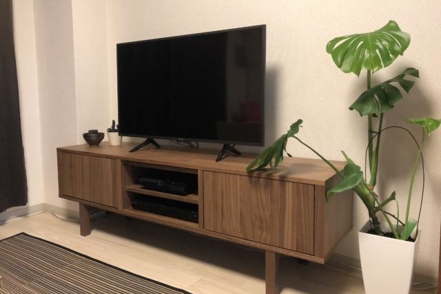 IKEAのストックホルム テレビボードのレビュー | HiTOSHI製作所