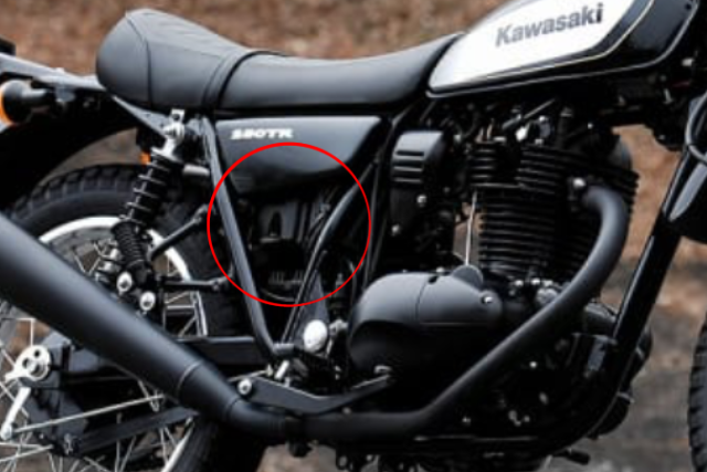 KAWASAKI 250TR ステンレスサイドカバー - 通販 - www