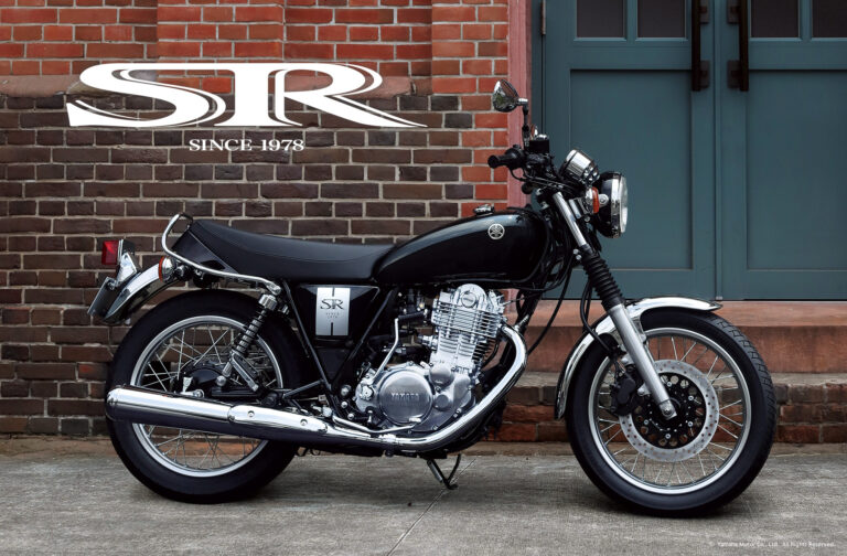 YAMAHA SR400 純正マフラー - マフラー