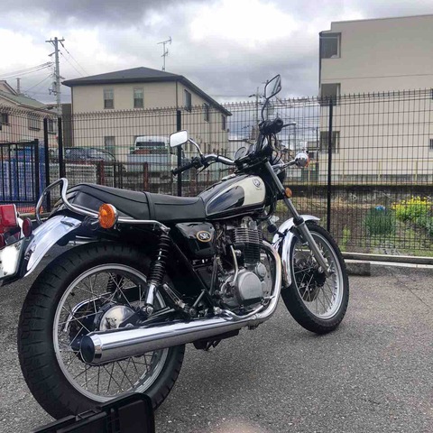 SR400 エアクリーナー